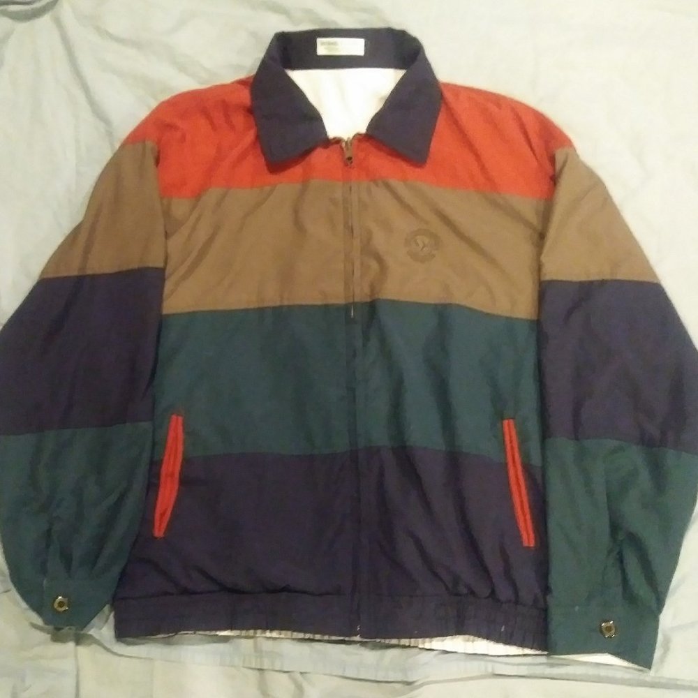 Vintage Wimbledon Reversible Tennis Jacket
